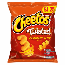 Cheetos Twisted Flamin Hot   15x65g
