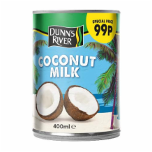 Dunns River Coconut Milk    12x400g