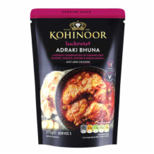 Kohinoor Luckioni Adraki Bhun Sauce  6x375g
