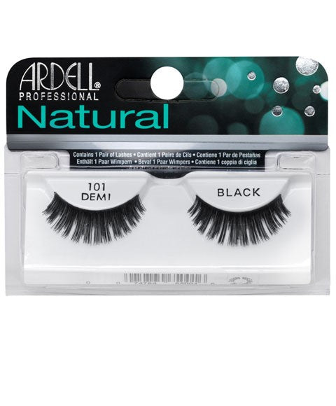 ARDELL NATURAL 101 DEMI EYE LASHES  Color Black Eye Makeup Asetena Pa 