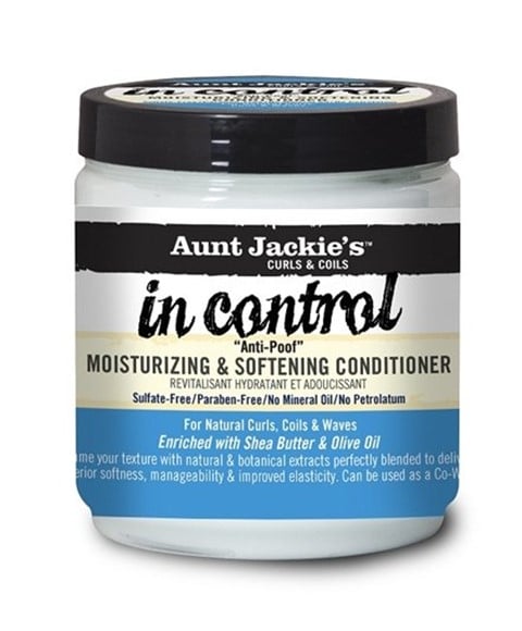 AUNT JACKIES IN CONTROL MOISTURIZING AND SOFTENING CONDITIONER 431 ml (Pack of 6) Hair Moisturizers Asetena Pa 