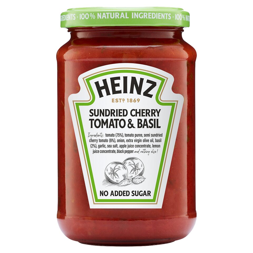 Heinz Pasta Sauce Cherry & Basil  6x350g