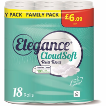 Elegance Cloudsoft    2x18roll