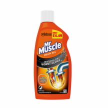 Mr Muscle Drain Gel   6x500ml