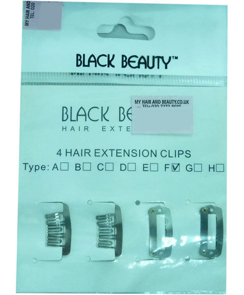 EXTENSION CLIPS TYPE F  Color Silver Hair Accessories Asetena Pa 