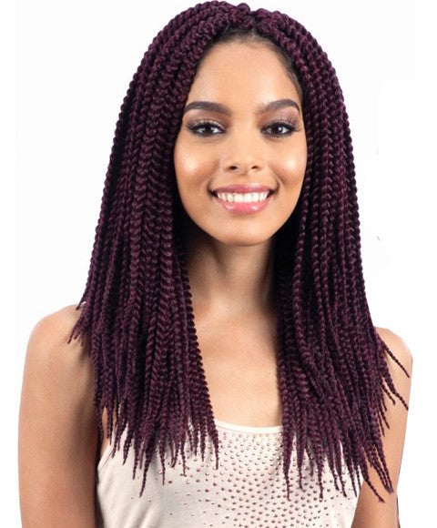 MODEL MODEL SYN BOX BRAIDS LARGE  Color 1 Hair for Braid Extensions Asetena Pa 