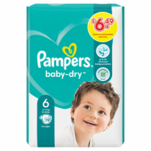 Pampers Dry Pants Size    4x19's