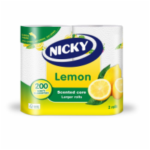 Nicky Lemon Kitchen Towel  8x2 ROLL