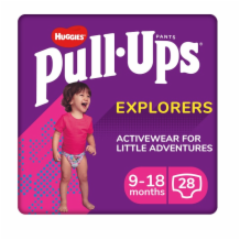 Huggies Pullups Explorers - Month Girl  2x28's