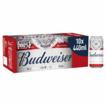 Budweiser  Pack  10x440ml