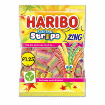 Haribo Rainbow Strips Zing   12x130g