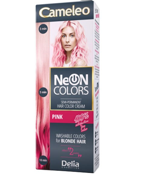 NEON COLORS SEMI PERMANENT HAIR COLOR CREAM 60 ml Color Peach Hair Color Asetena Pa 
