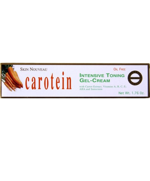 CAROTEIN OIL FREE INTENSIVE TONING GEL CREAM 50 g Even Skin Tone Asetena Pa 