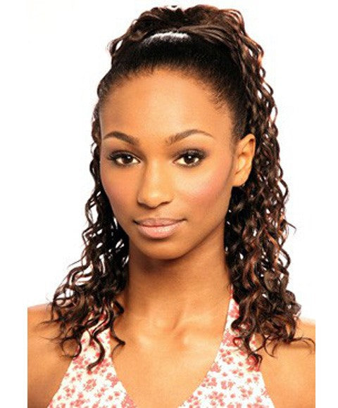 CHERISH SYN DRAWSTRING LISBON GIRL PONYTAIL  Color 2 PonyTail Asetena Pa 