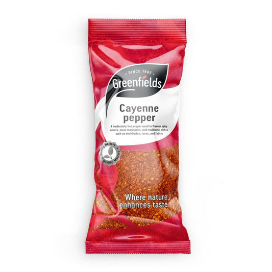 Greenfields Cayenne Pepper  12x75g