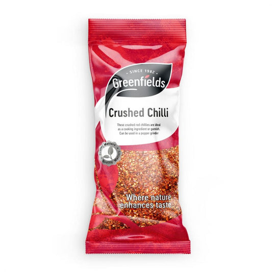Greenfields Crushed Chillies  12x75g