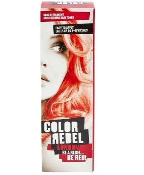 COLOR REBEL LONDON BE RED CONDITIONING HAIR TONER 100 ml Hair Color Asetena Pa 