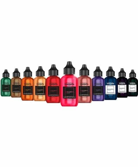 COLORFUL HAIR FLASH PRO HAIR MAKE UP 60 ml Color Uptown Brown Hair Color Asetena Pa 