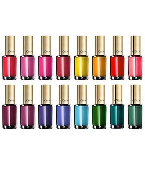 COLOR RICHE NAIL POLISH 5 ml Color 612 Green Couture Nails Asetena Pa 