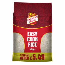 Island Sun Easy Cook Rice   1x5kg