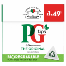 Pg Tips Tea Bags   6x40's