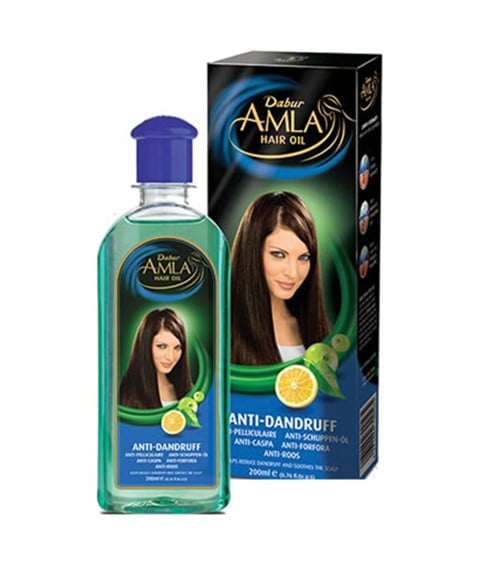 DABUR AMLA DANDRUFF HAIR OIL 200 ml (Pack of 3) Sprays, Serums and Oils Asetena Pa 