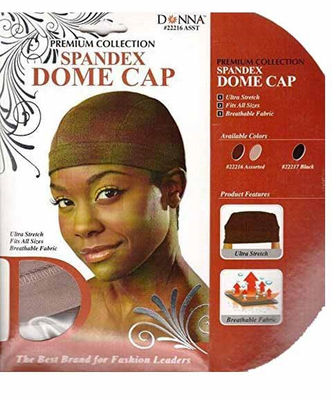 PREMIUM COLLECTION SPANDEX DOME CAP 22216  Color Assorted Durags and Caps Asetena Pa 