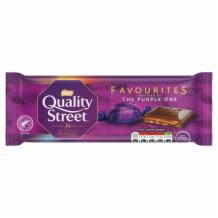 Quality Street Purple One Block  17x87g