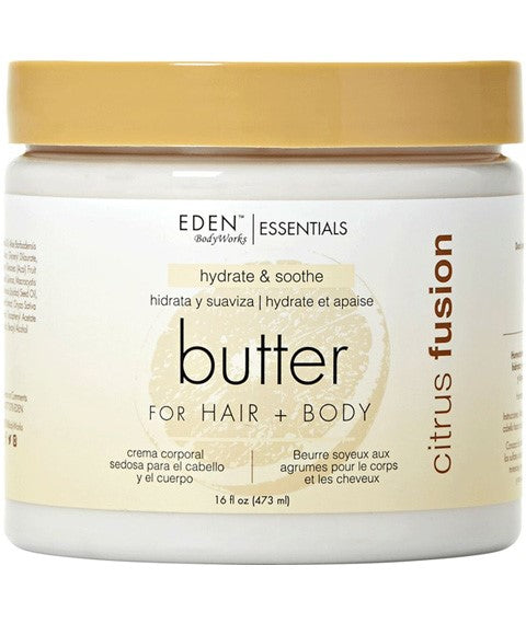 ESSENTIALS CITRUS FUSION HAIR AND BODY BUTTER 473 ml Hair Moisturizers Asetena Pa 
