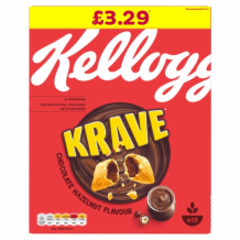Kelloggs Krave Hazelnut   6x410g