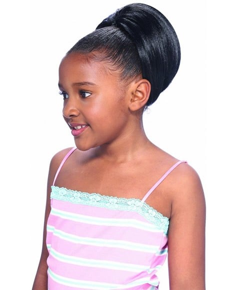GLANCE DRAWSTRING KIDS PONYTAIL SYN EMMA  Color 4 PonyTail Asetena Pa 