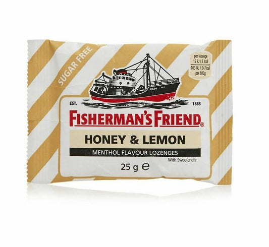 Fishermans Friend Honey & Lemon  For   24x25gm