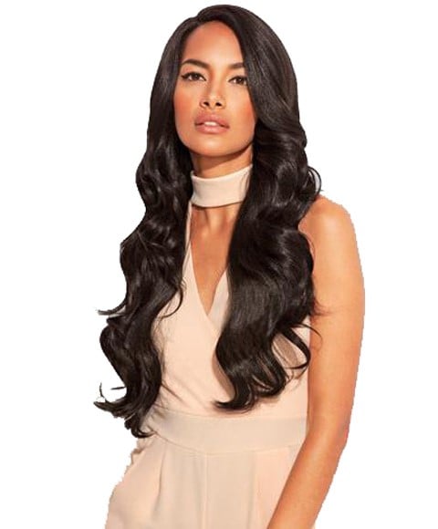 FEME SYN BOUNCY BLOWOUT WIG  Color T1B/BG Synthetic Hair Wigs Asetena Pa 