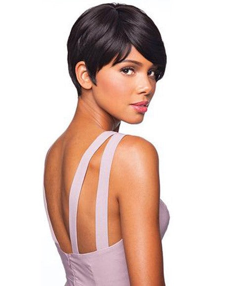 FEME SYN PERFECT PIXIE WIG  Color 1 Synthetic Hair Wigs Asetena Pa 