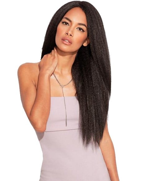 FEME SYN SMOOTH BLOWOUT WIG  Color T1B/BG Synthetic Hair Wigs Asetena Pa 