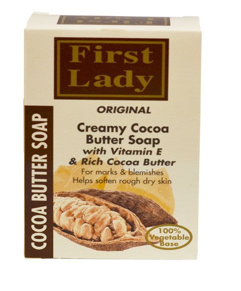 FIRST LADY ORIGINAL CREAMY COCOA BUTTER SOAP 200 g Body Care Asetena Pa 