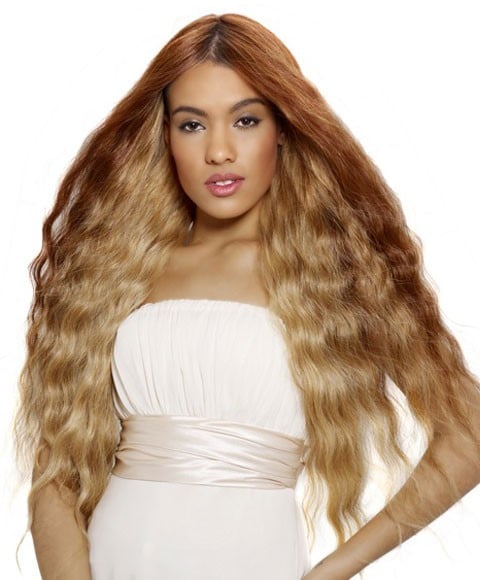 FASHION IDOL SYN 101 BRASILIA WEAVE 22 24 26 Color TT1B/RockGrey Synthetic Weave Hair Asetena Pa 