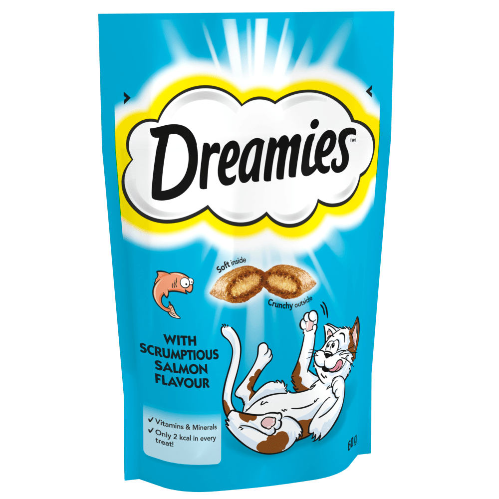 Dreamies Catisfactions Salmon  6x200g