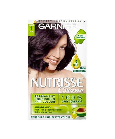 NUTRISSE CREME PERMANENT NOURISHING HAIR COLOUR  Color 1 Hair Color Asetena Pa 