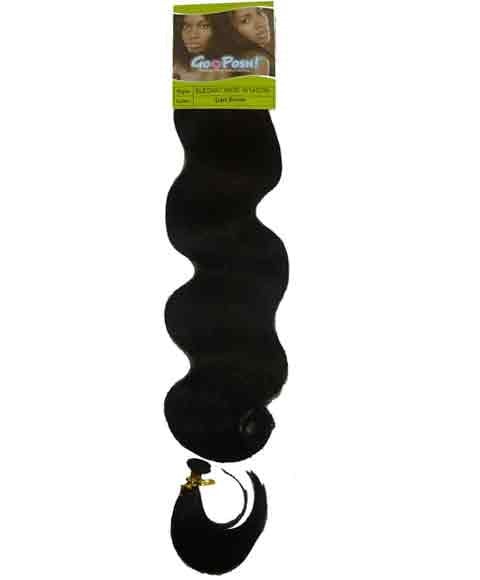 GO POSH SYN ELEGANT WAVE 16 Color P1B/30 (Light Copper Streak) Synthetic Weave Hair Asetena Pa 