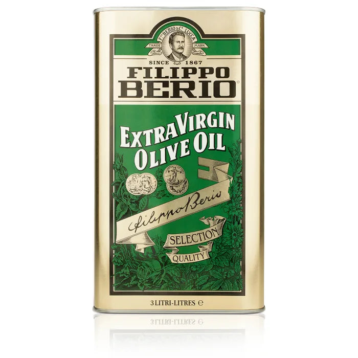 Filippo Berio Extra Virgin Olive Oil (Tin) 3L