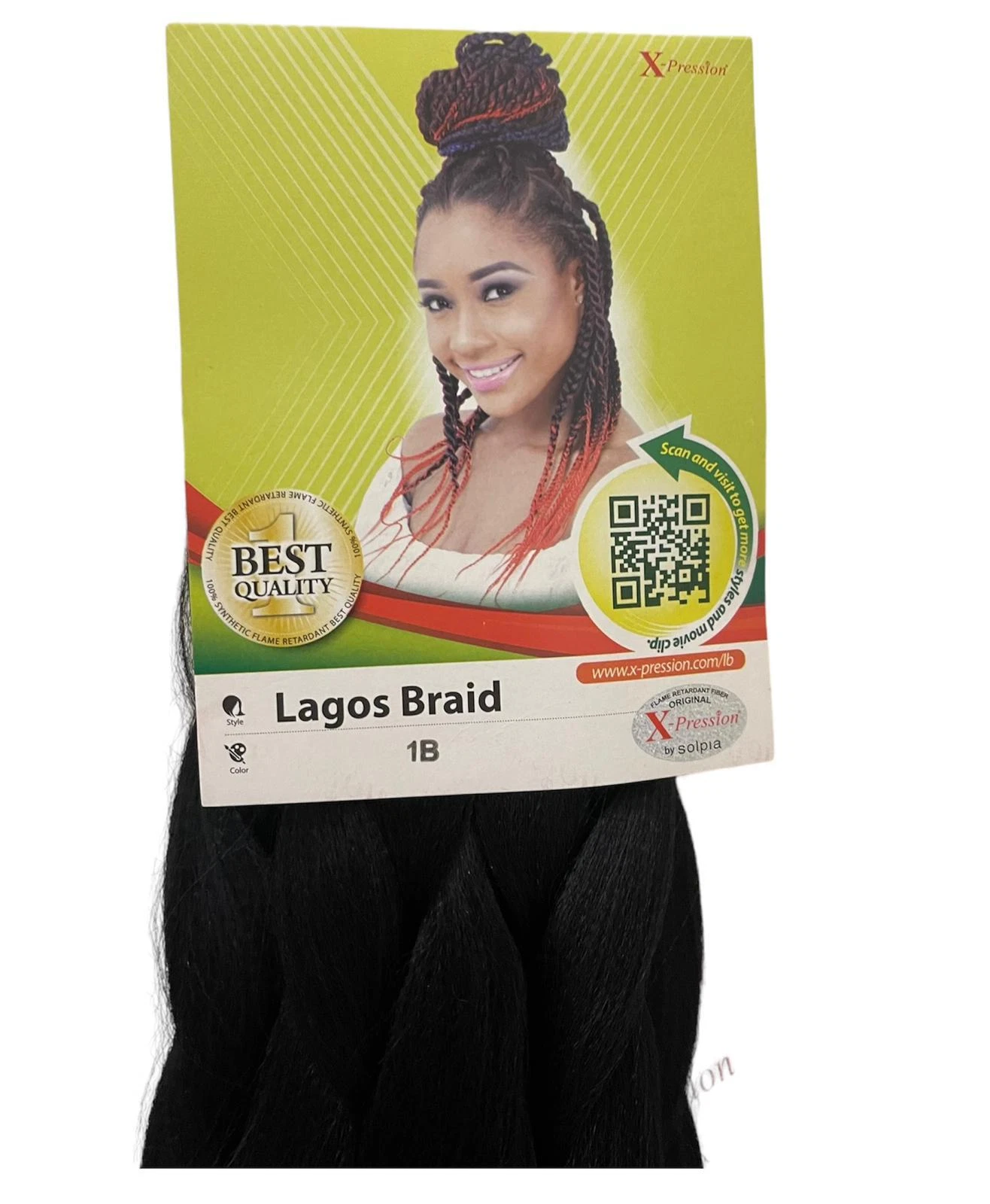 X-Pression Lagos Braid 1B