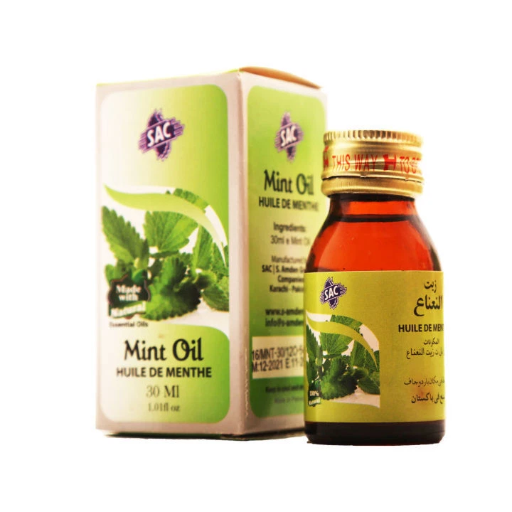 SAC MINT OIL 12 × 30ML