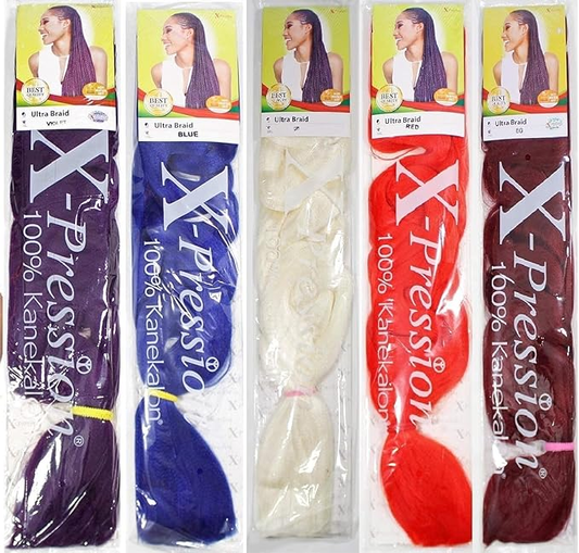 XPRESSION HAIR EXTENSION PURPLE (SN)
