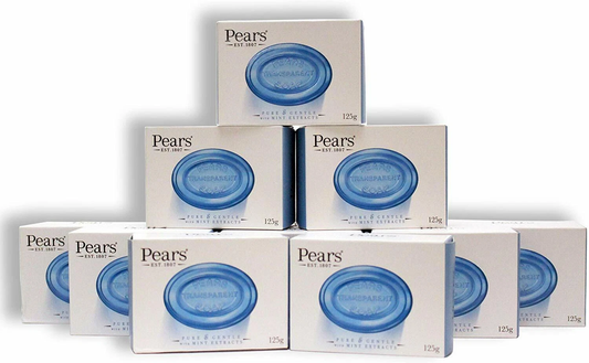 PEARS SOAP BLUE GERM SHIELD CS 12 BARS 12 x 125G