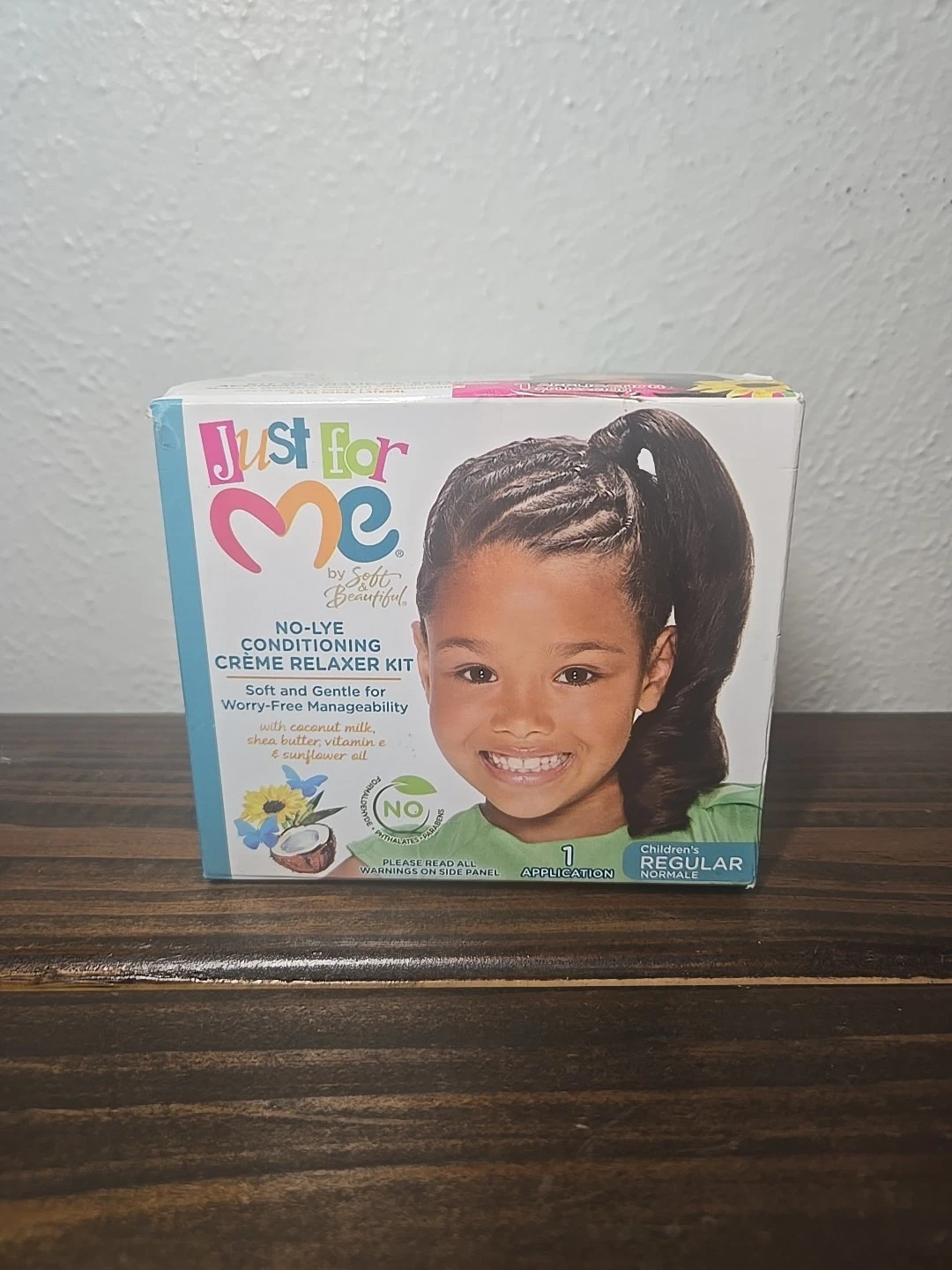 JUST FOR ME FOR ME RELAXER KIT 1 APP REGULAR 1 x UNIT8025