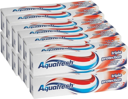 AQUAFRESH TRIPLE PROTECTION 12 x 100ML