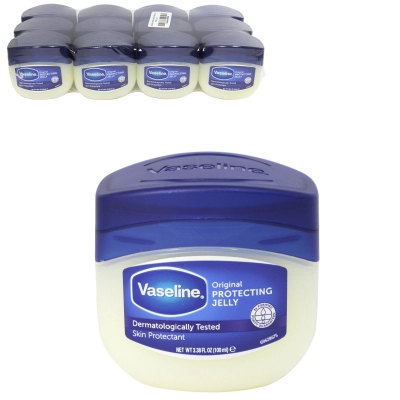 VASELINE NO2 12 x 100M Skincare Asetena Pa Vaseline Original Protecting Jelly Dermatologically Tested Hypoallergenic 12 x 100ml