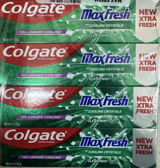 COLGATE MAX FRESH CLEAN MINT GREEN 12 x 100M
