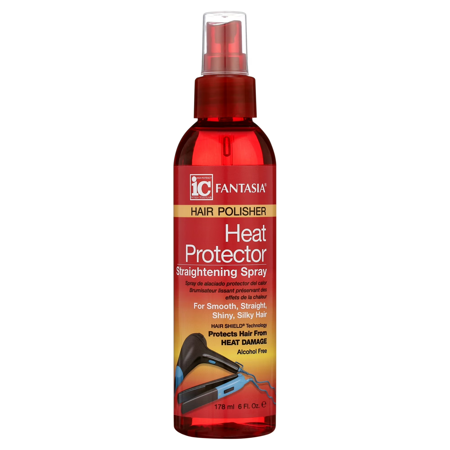FANTASIA HEAT PROTECT STRAIGHTENING SPRAY 1 x 60Z